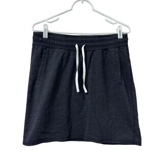 Old Navy Womens Size Medium Charcoal Gray OLX Mini Skirt Basic Minimal